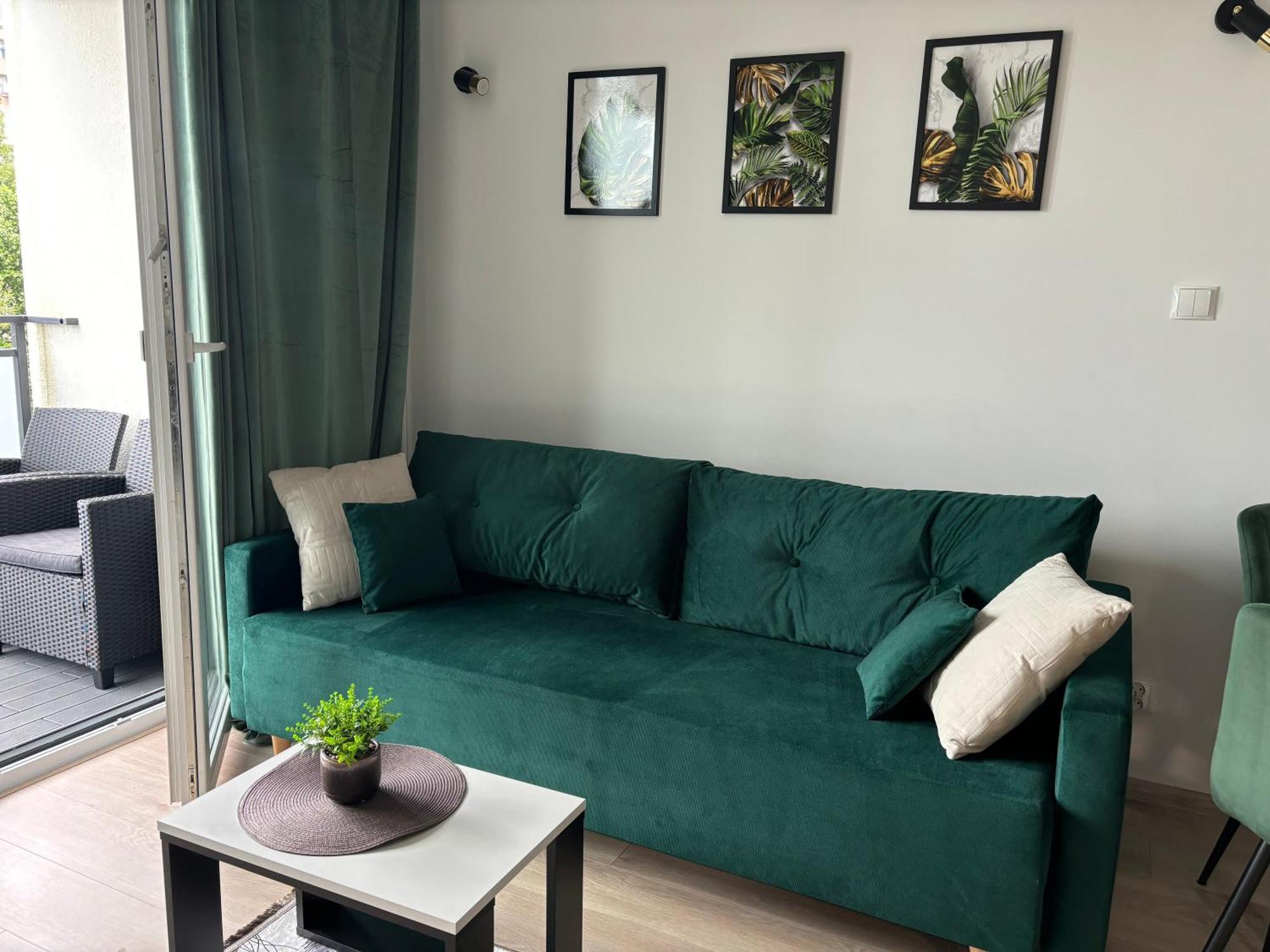 Apartment Green With Private Bike Storage Świnoujście Exteriör bild